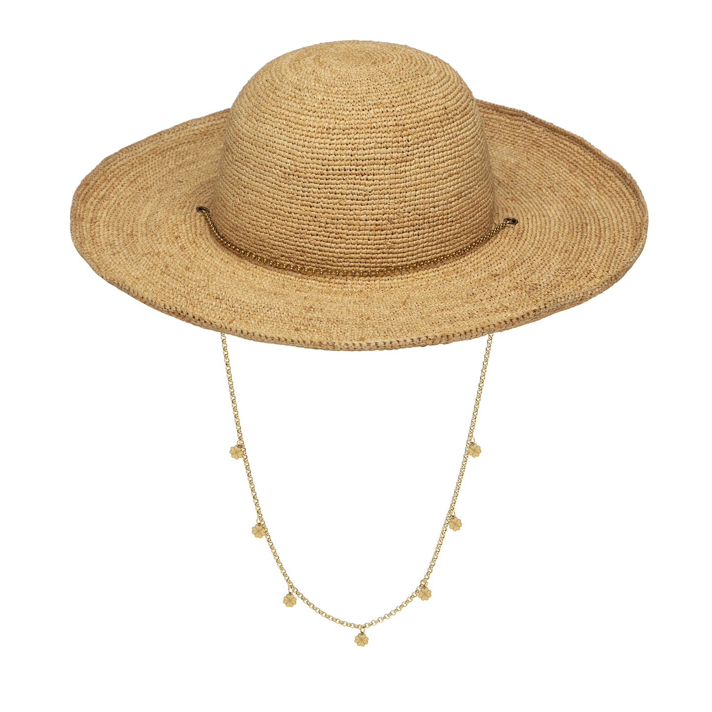 Brigitte Hat - Raffia