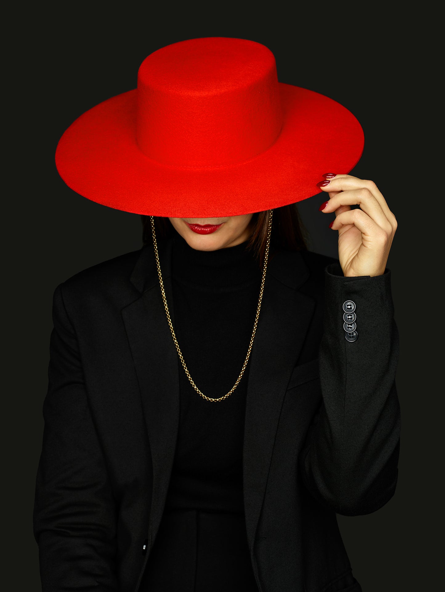Diana Hat - Red