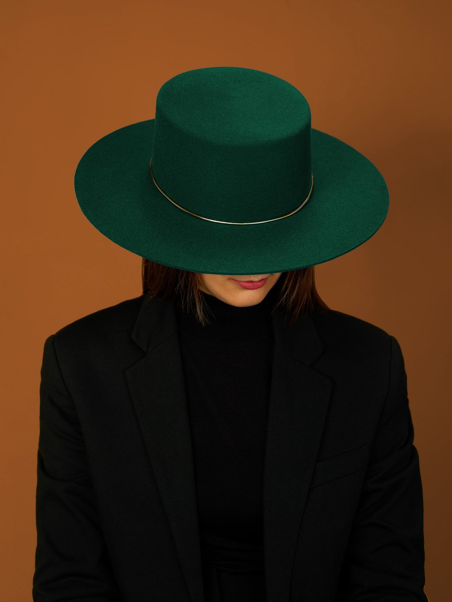 Elizabeth Hat - Dark Green